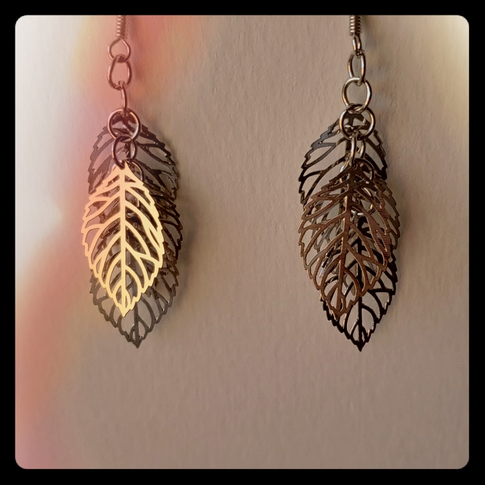 Silver Drop Earrings